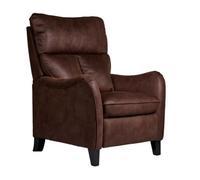 OVIEDO - Fauteuil Relax Manuel Coloris Chocolat