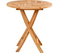 Oviedo Table de jardin, Ø 70 cm, en teck.