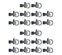 OVNSHVN Boucles Paracord Fermoirs à Nœud Goupille à Vis Manille D'Ancrage Manilles Réglables Boucles pour Bracelet Paracord Ceinture 20 Pièces