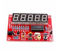 OVNSHVN Kit de Compteur de Fréquence à LED Numérique 1Hz-50MHz Crystal Oscillateur Tester Affichage de Tube Numérique à Cinq Chiffres DIY