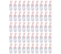 OVNSHVN Lot de 50 cartes de mariage en acrylique givré transparent pour décoration de mariage