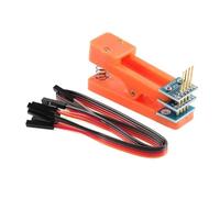 OVNSHVN Support de test PCB Clip Distance 2,54 mm Pince Brenn Dispositif Sonde Pogo Pin 4P 5P 6P Câble Programme Téléchargement Gravure 4P