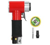 OW 942 Ponceuse pneumatique à air excentrique avec patin de ponçage de 2/3", outil de polissage miroir à faible bruit pour quincaillerie de meubles finition peinture