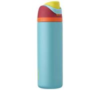 Owala FreeSip gourde isotherme en inox avec paille et couvercle, 710 ml - sans BPA, garde frais pendant 24 heures pour le sport et les voyages, Summer Sweetness