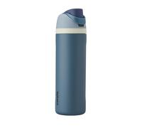 Owala FreeSip gourde isotherme en inox avec paille et couvercle, 710 ml - sans BPA, garde frais pendant 24 heures pour le sport et les voyages, Denim