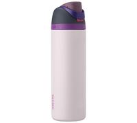 Owala FreeSip gourde isotherme en inox avec paille et couvercle, 710 ml - sans BPA, garde frais pendant 24 heures pour le sport et les voyages, Dreamy Field
