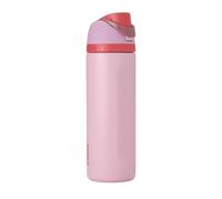 Owala FreeSip gourde isotherme en inox avec paille et couvercle, 710 ml - sans BPA, garde frais pendant 24 heures pour le sport et les voyages, Angle Food Cake