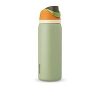 Owala FreeSip gourde isotherme en inox avec paille et couvercle, 945 ml - sans BPA, garde frais pendant 24 heures pour le sport et les voyages, Camo Cool
