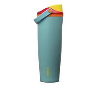 Owala FreeSip Sway Gourde en inox, 1185ml, Summer Sweetness | Acier inoxydable isotherme | Poignée robuste pour un transport facile | Couvercle anti-fuite avec bouton-poussoir d'ouverture