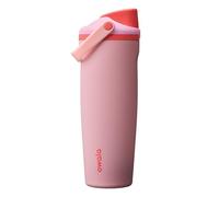 Owala FreeSip Sway Gourde en inox, 890ml, Angel Food Cake | Acier inoxydable isotherme | Poignée robuste pour un transport facile | Couvercle anti-fuite avec bouton-poussoir d'ouverture