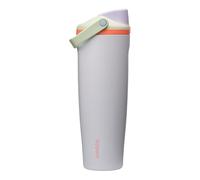 Owala FreeSip Sway gourde isotherme en acier inoxydable, avec bec 2-en-1, 1185ml, paille intégrée et poignée arceau, conçue pour les voyages, l’école et le sport, sans BPA, étanche, Beach House