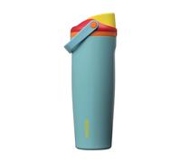 Owala FreeSip Sway gourde isotherme en acier inoxydable, avec bec 2-en-1, 890ml, paille intégrée et poignée arceau, conçue pour les voyages, l’école et le sport, sans BPA, étanche, Summer Sweetness
