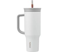 Owala Stainless Steel Insulated Travel Tumbler, 1.18 l - Mug Isotherme en Inox avec Paille et Couvercle, 1.18 l - sans BPA, Conserve le Froids ou la Chaleur Pendant Une Longue Durée,Iced Tea