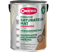 OWATROL-AQUADECKS®-Saturateur bois à l'eau-Gris graphite (ow42)-5 litres