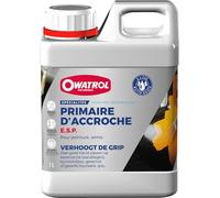 OWATROL ESP - Primaire d'Accrochage pour Supports Lisses - Incolore à l'Eau - 1,0 L