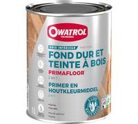 OWATROL - PRIMAFLOOR® 2en1 - Fond Dur et Teinte à Bois - Incolore - 1L | Fond dur isolant avant vitrification du parquet - Renforce la tenue du vernis, ne jaunit pas - Application facile