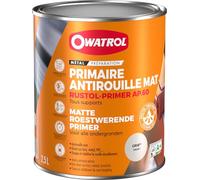 Owatrol Primer AP.60 Primaire et finition décorative mate 2,5 L Gris