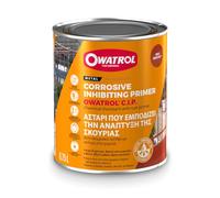 OWATROL - RUSTOL® CIP - Primaire Antirouille -Brun Rouge - 2.5L | Pour métaux ferreux - Bloque la corrosion en conditions extrêmes - Anti-rouille recouvrable par peintures mono bicomposant