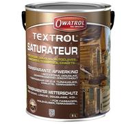 OWATROL TEXTROL Saturateur Bois Extérieur à Base d'Huiles Naturelles Végétales Chalets Barrières Abris de Jardin Bardages Terrasse I