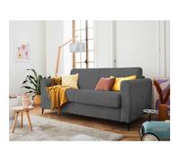 Owen - canapé lit 3 places convertible express couchage quotidien 140 cm matelas 12 cm en