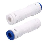 OWENRYIN Fast Connect Lot de 2 clapets anti-retour jetables en plastique compatibles avec système d'osmose inverse RO Eau pure