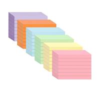 OWLKELA 600 Fiches Bristol A8, 6 Couleurs, Flashcards Lignées | Carte d'Index Lignées 600 Pièces, Pour Notes, Bureau & Apprentissage, Études & Maison, Portable, Pour Révisions