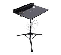 Owneed Établi de tatouage, réglable, station de travail de tatouage, établi avec pied de trépied, pour tatouage, beauté, massage, pédicure, manucure, instrument de salon, dimensions 47 x 33 x 61-107
