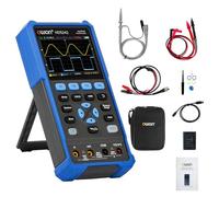 OWON HDS242 Oscilloscope portable professionnel 2 en 1 pour PC 40 MHz, 20 000 points Multimètre numérique Écran LCD 3,5 pouces Outil de test universel