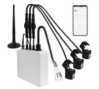 OWON Moniteur d'énergie WiFi 80 A pour maison intelligente, pince multimètre triphasée avec suivi de l'alimentation et de la tension en temps réel, application Smart Life, compteur précis de