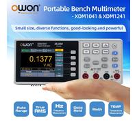 OWON XDM1041 XDM1241 4 1/2 multimètre numérique banc Portable True RMS tension de courant cc/AC USB multimètre testeur compteur SCPI XDM1041