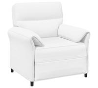 Owoxanthellate Canapé moderne avec housse en tissu et cadre en métal, canapé élégant pour salon, canapé rembourré confortable avec accoudoirs réglables, canapé design stable, hauteur d'assise 45 cm