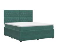 Owoxanthellate Lit à sommier tapissier 140 x 190 cm avec matelas et | Lit capitonné moderne pour chambre à coucher avec tête de lit réglable en hauteur, ressorts ensachés et housses amovibles.