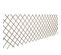 Owoxanthellate Lot de 5 clôtures en osier - 180 x 90 cm - Extensible - Pour plantes grimpantes - Clôture naturelle - Brise-vue - Grille de plantation - Décoration de jardin