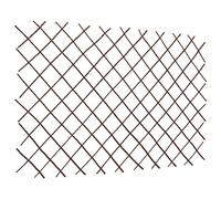 Owoxanthellate Lot de 5 grilles de clôture en osier - 180 x 120 cm - Treillis extensible en osier naturel pour plantes grimpantes - Brise-vue flexible et clôture pour animaux de compagnie pour jardin