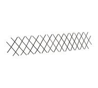 Owoxanthellate Lot de 5 treillis en osier - 180 x 30 cm - Brise-vue extensible et aide au treillis en osier naturel - Clôture flexible pour plantes grimpantes - Marron