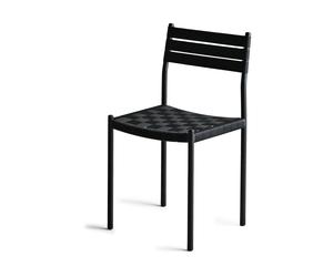 OX Denmarq Chaise Nettan Chair. structure noire Tissu noir