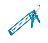 OX Pistolet à calfeutrer manuel 10 oz sans goutte Pistolet à calfeutrer robuste pour silicone avec interrupteur marche/arrêt sans gouttes Bec intégré Cutter Seal Punch 10:1 Rapport de pression Cadre