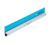Ox Spatule d'écumage rapide - Règle de plâtrage de finition semi-flexible de qualité supérieure - Règle de plâtrier semi-flexible - Truelle pour cloisons sèches, ruban adhésif et jointoiement - Multicolore, 900 mm