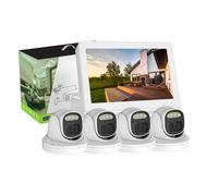 OXE 4MPX Système de caméra dôme avec moniteur