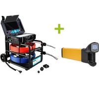OXE InspCam Compact 40 Combo TripleCam 14/18/23 mm et localisateur de tête de caméra + carte SD 32GB