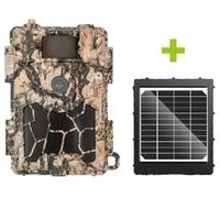 OXE Spider 4G piège photo et panneau solaire + carte SD 32GB, SIM, trépied, 8 batteries et livraison E