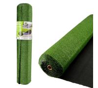 Gazon synthétique artificiel rouleau 8m2 - 750g/m2 - Épaisseur 1cm - Pelouse synthétique balcon, terrasse, patio - Effet Naturel