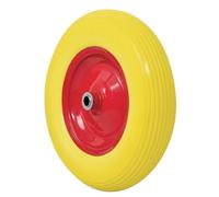 Oxeo Roue de brouette increvable diamètre 385mm - 4.80-4.0-8 Jante Acier - 150kg