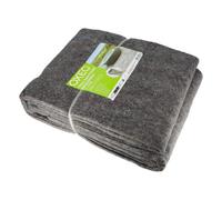 Oxeo Toile Non tissée Protection des sols - 400 GR/m2-4x4m - Protection UV et perméable - Feutre géotextile pour Piscine et Bassin