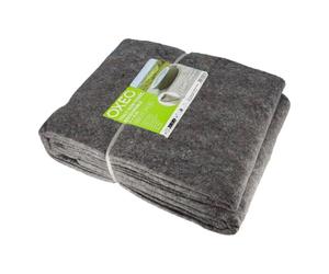 Oxeo Toile Non tissée Protection des sols - 400 GR/m2-4x4m - Protection UV et perméable - Feutre géotextile pour Piscine et Bassin
