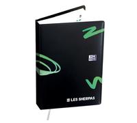 Oxford - 1 Agenda Journalier Edition SHERPAS - Couverture Noir - Août 2026 à Août 2027 - Format 15 x 20 cm