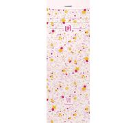 Bloc-notes Oxford shoPPing Flowers 7,4x21cm ligné 6mm 160 pages agrafées couverture carte coloris assortis