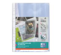 Oxford 100 pochettes transparentes A4 avec ouverture sur le dessus