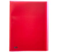 OXFORD- 100206095 - Initial Protège-Documents Souple 40 Vues Polypropylène Opaque A4 Rouge