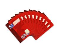 Oxford 100420110 Lot de 10 carnets de vocabulaire Anglais 64 pages 90 g/m² A5